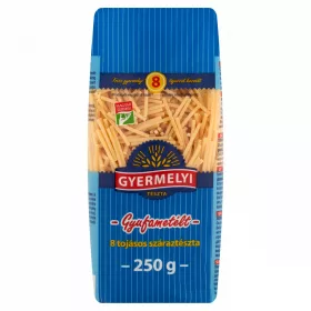 GYERMELYI TÉSZTA 8TOJ.GYUFAMETÉLT 250G