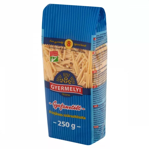 GYERMELYI TÉSZTA 8TOJ.GYUFAMETÉLT 250G