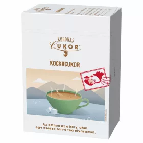 KORONÁS HÓKRISTÁLY KOCKACUKOR 0.5KG