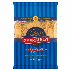 GYERMELYI TÉSZTA 4TOJ.NAGYKOCKA 500G