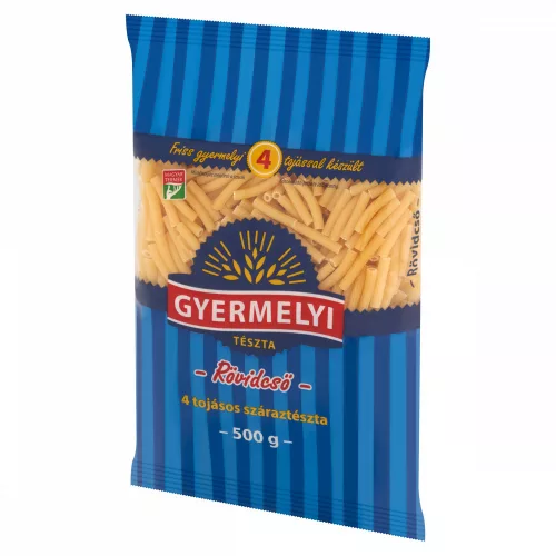 GYERMELYI TÉSZTA 4TOJ.RÖVIDCSŐ 500G
