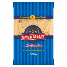 GYERMELYI TÉSZTA 4TOJ.RÖVIDMETÉLT 500G
