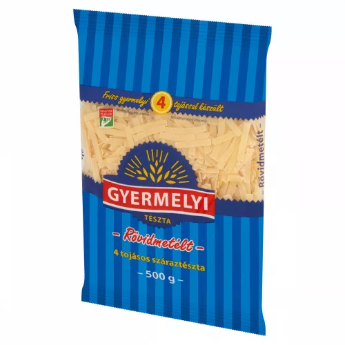 GYERMELYI TÉSZTA 4TOJ.RÖVIDMETÉLT 500G