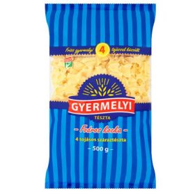 GYERMELYI TÉSZTA 4TOJ.FODROS KOCKA 500g