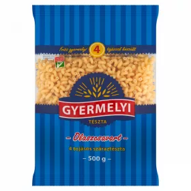 GYERMELYI TÉSZTA 4TOJ.OLASZ CSAVART 500G