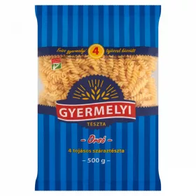 GYERMELYI TÉSZTA 4TOJ.ORSÓ 500G