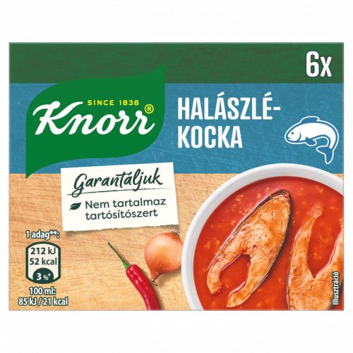 Knorr halászlékocka 6 x 10 g (60 g)