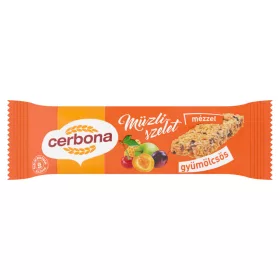 Cerbona müzli szelet gyümölcsös 20g/20/