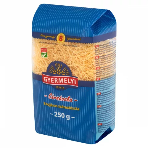 GYERMELYI TÉSZTA 8TOJ.CÉRNÁCSKA 250G