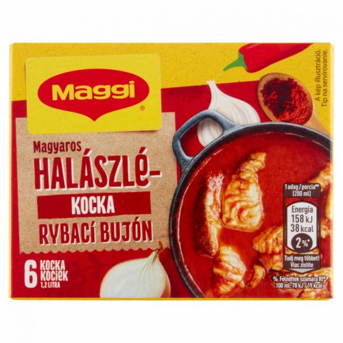 Maggi magyaros halászlé kocka 6 x 10 g (60 g)