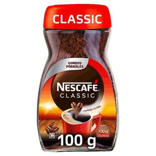 Nescafé Classic üveges 100G