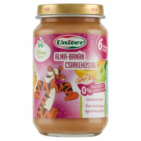 BÉBI ALMASZÓSZ BANÁNNAL CSIRKEH. 163G 6HÓ