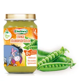 BÉBI ZSENGE ZÖLDBORSÓFŐZELÉK 180ML 163G 4HÓ