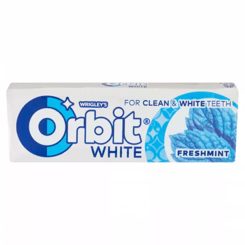 ORBIT WHITE FRESHMINT DRAZSÉ 14G  "R"