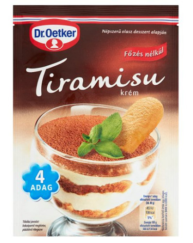 DR.OETKER TIRAMISU KRÉMPOR 68G