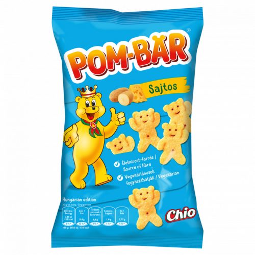 Pom-Bär sajtos burgonyasnack 50 g