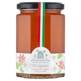 ARANYNEKTÁR VIRÁGMÉZ ÜVEGES 500G