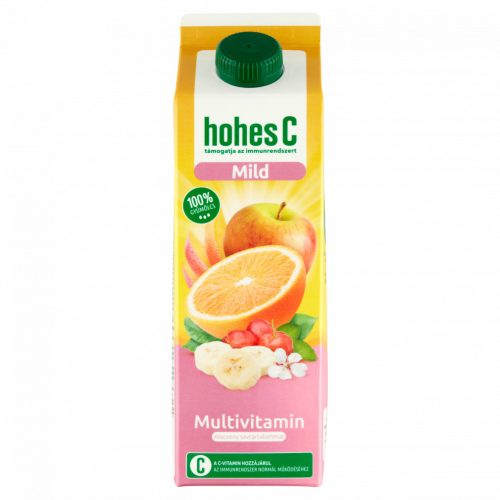 Hohes C Mild Multivitamin 100% vegyes gyümölcslé 1 l