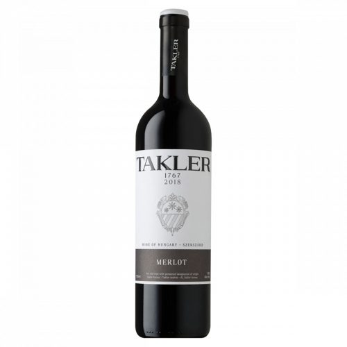 Takler Merlot száraz vörösbor 14% 0,75 l