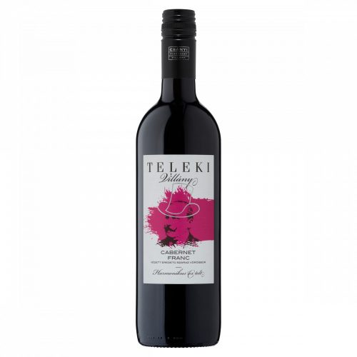 Teleki Villányi Cabernet Franc száraz vörösbor 14,5% 75 cl