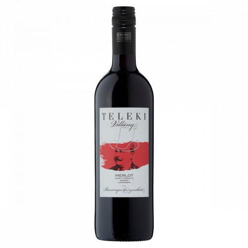 Teleki Villányi Merlot száraz vörösbor 14% 75 cl