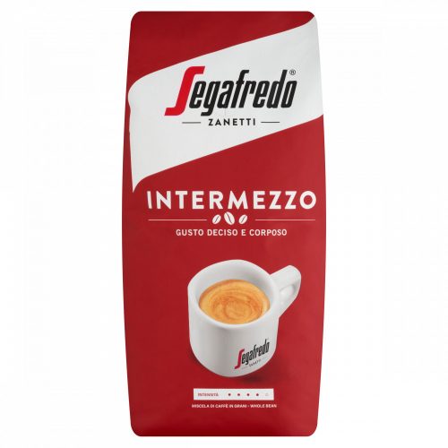 Segafredo Zanetti Intermezzo szemes pörkölt kávé 1000 g