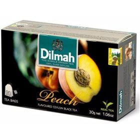 Dilmah Peach fekete tea 20*1,5g/Barack/12/
