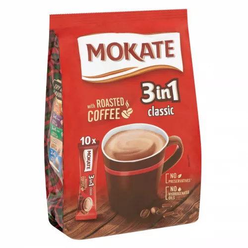 Mokate instant kávé 3in1 10*17g