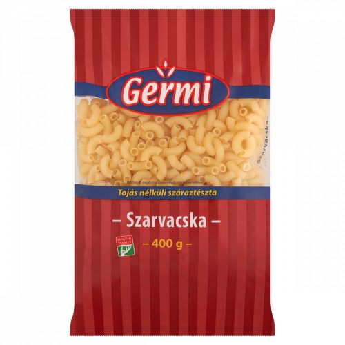 Germi szarvacska tojás nélküli száraztészta 400 g