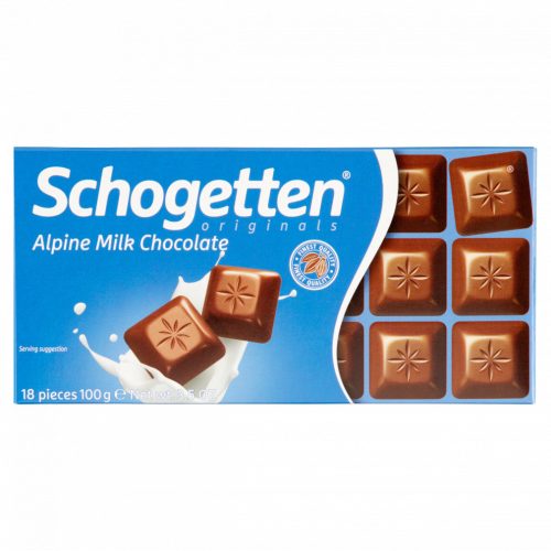 Schogetten alpesi tejcsokoládé 100 g