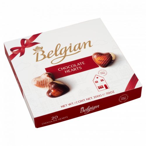 Belgian Hearts Hazelnut desszert 200g