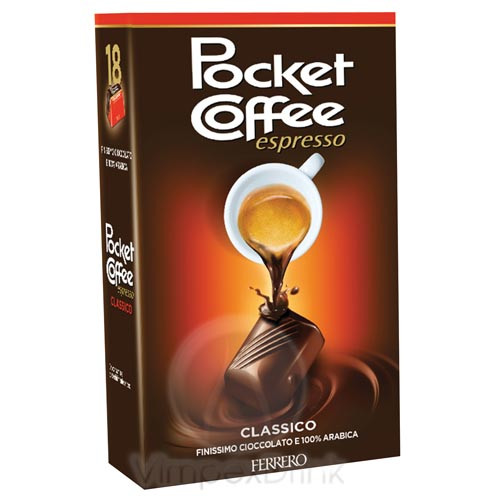 Pocket Coffee T18 225g /6/