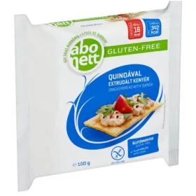   Abonett extrudált kenyér gluténmentes Quinoával 100g /12/