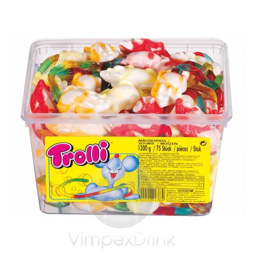 Trolli tégelyes egér 1200g