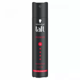 Taft hajlakk 250ml Power fekete
