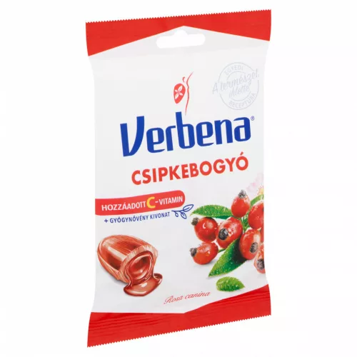 Verbena töltött cukorka Csipkebogyó 60g /20