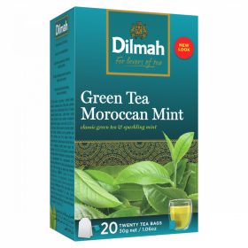   Dilmah Moroccan Mint aromás filteres zöld tea 20 filter 30 g