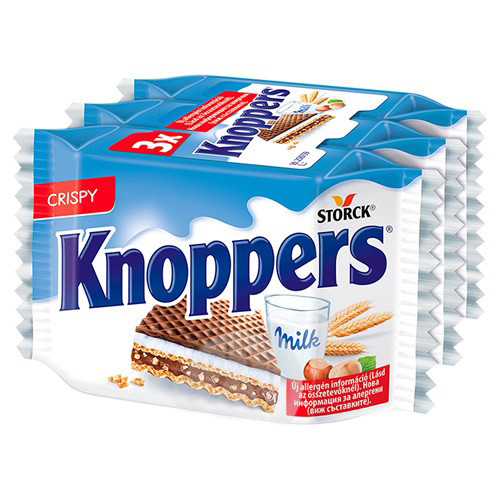 Knoppers nápolyi 3dbos 75g