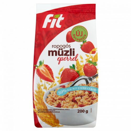 Fit ropogós müzli eperdarabokkal 200 g