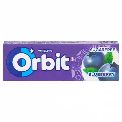 Orbit Blueberry kékáfonya drazsé 14g  "R"