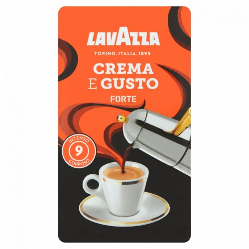 Lavazza Crema e Gusto Forte őrölt pörkölt kávé 250 g