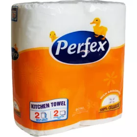 PERFEX KONYHAI KÉZTÖRLŐ FEHÉR-NAR. 2TEK.