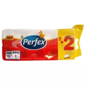 Perfex Toalettpapír 3rét. 8+2 tek. 84 Lap