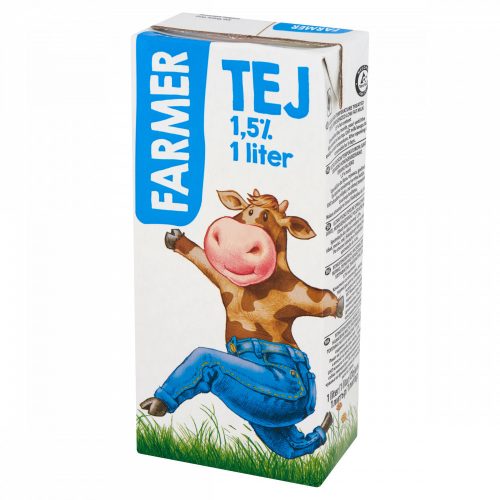 Farmer UHT zsírszegény tej 1,5% 1 l
