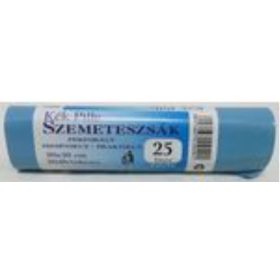KÉK PILLE SZEMETESZSÁK 50X50 12MY, 25L KÉK 20DB/TEK