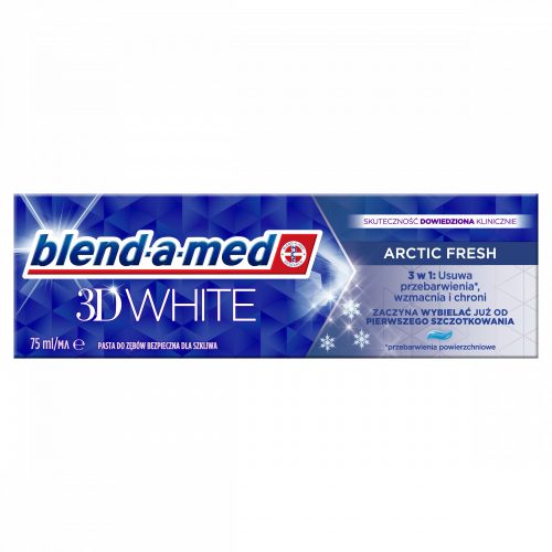 Blend-a-med 3D White Arctic Fresh Fogkrém 75 ml