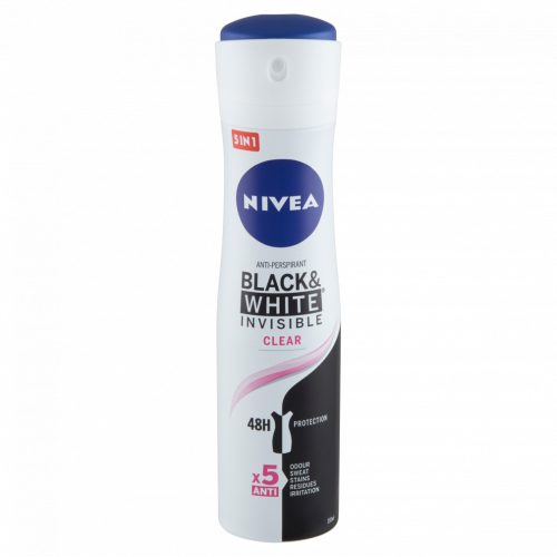 Nivea Deo 150ml B&W Invisible Clear