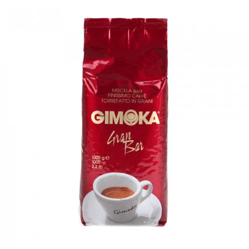 Gimoka Gran Bar szemeskávé 1000g /piros