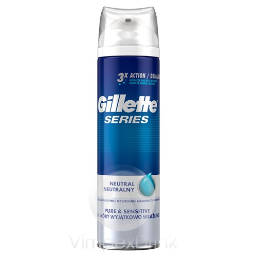 Gillette series bor.Gél Pure&Sensitive 200ml