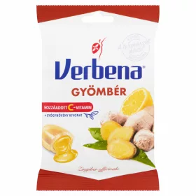 Verbena töltött cukorka Gyömbér 60g /20/